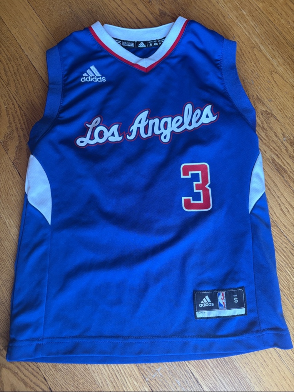 adidas Blue Los Angeles Clippers Basketball Jersey - Chris Paul #3